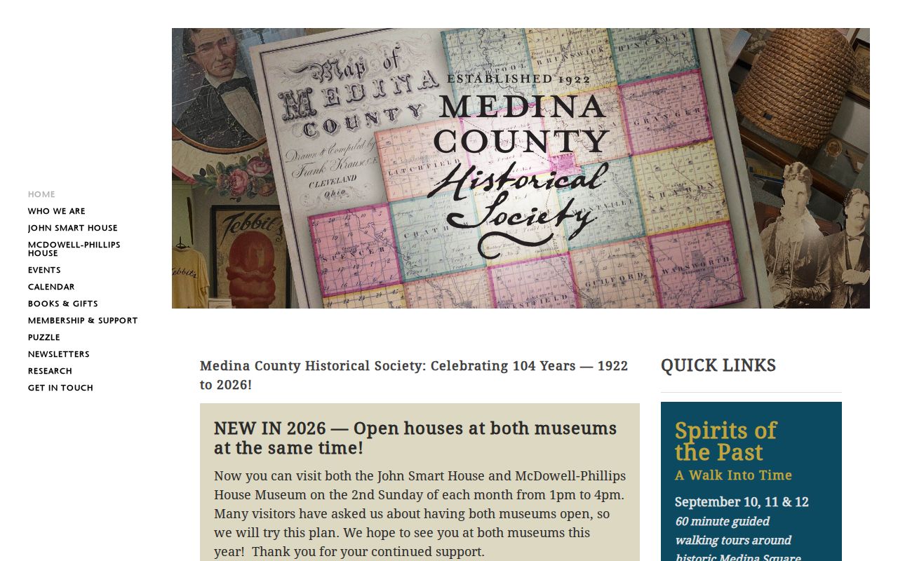 Medina city directory County Historical Society collections