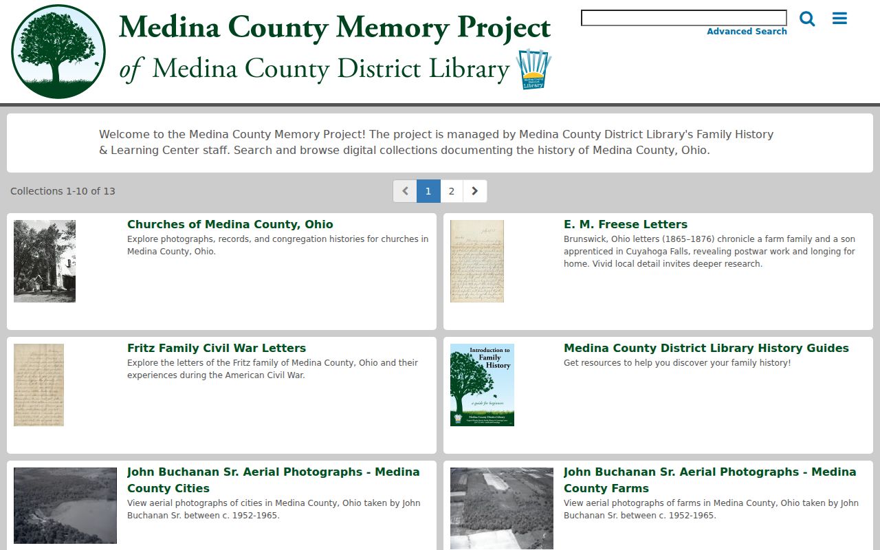 Medina city directory Medina County Memory collection